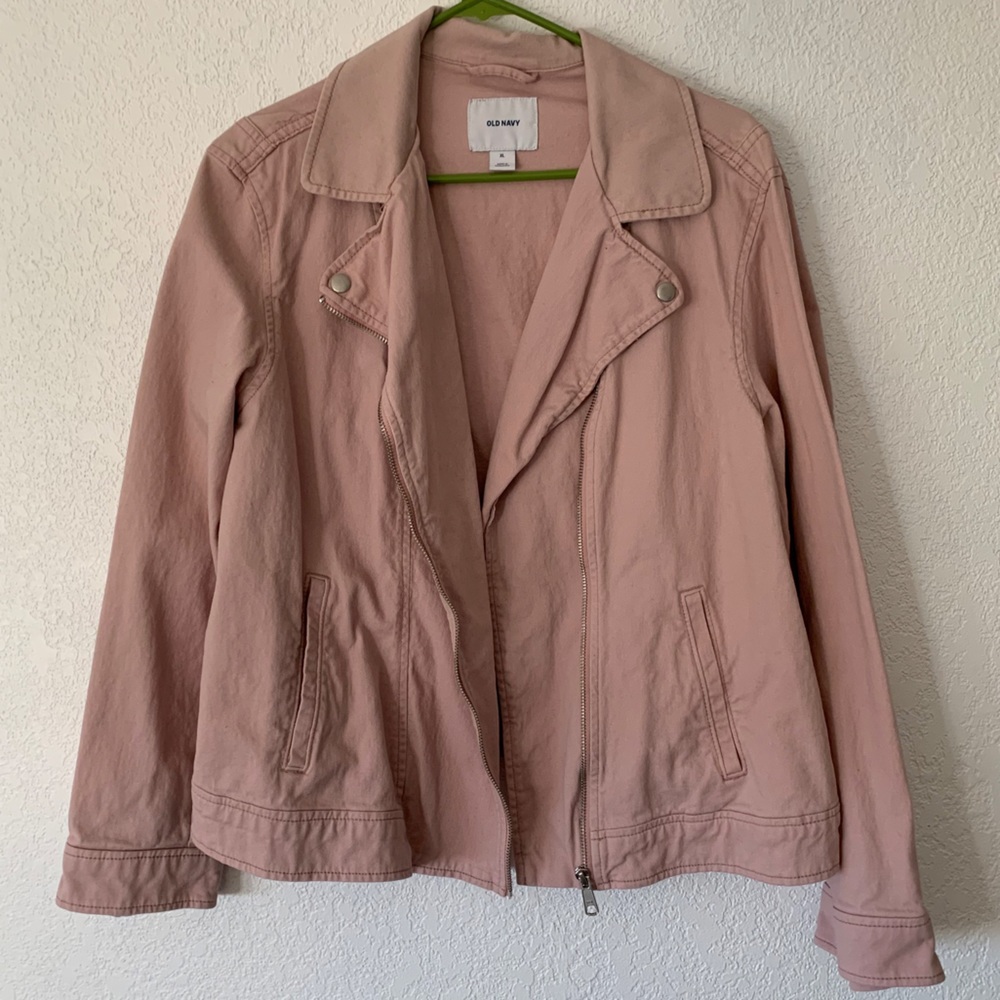 Old navy pink denim jacket